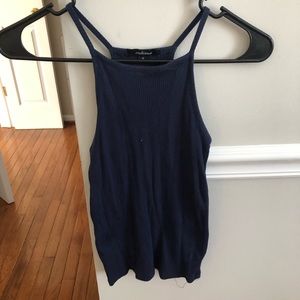 Navy Blue Halter top